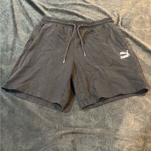 Puma Men's Charcoal Athletic Shorts